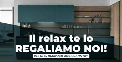 Arredamento completo a soli 9.800€+iva e il relax te lo regaliamo noi!